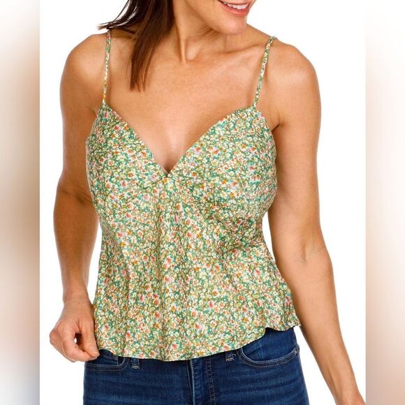 Women's Summer Floral Print Top - Picture 1 of 2
